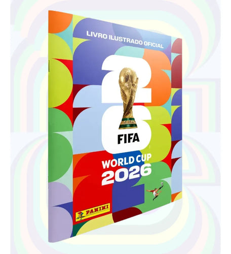 Imagem 3 de 6 de Kit Album Copa Do Mundo Fifa 2026 Capa Mole + Figurinhas