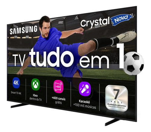 Imagem 2 de 8 de Smart Tv U8600f Crystal Uhd 4k 50 2025 Preto Samsung